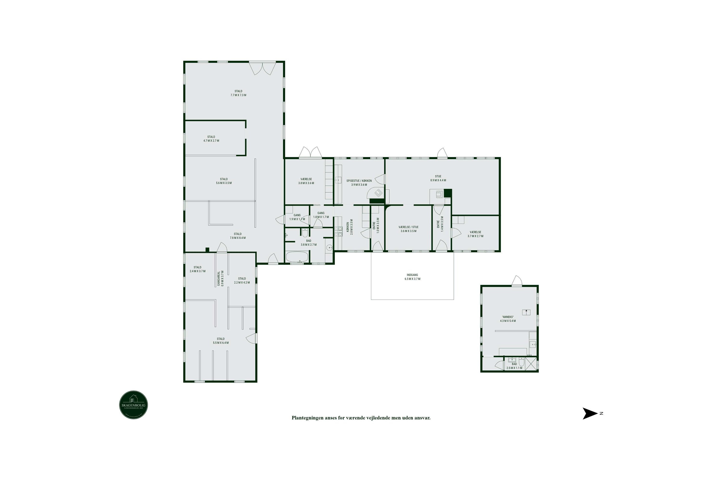 Tranevej 190, Hulsig, 9990 Skagen