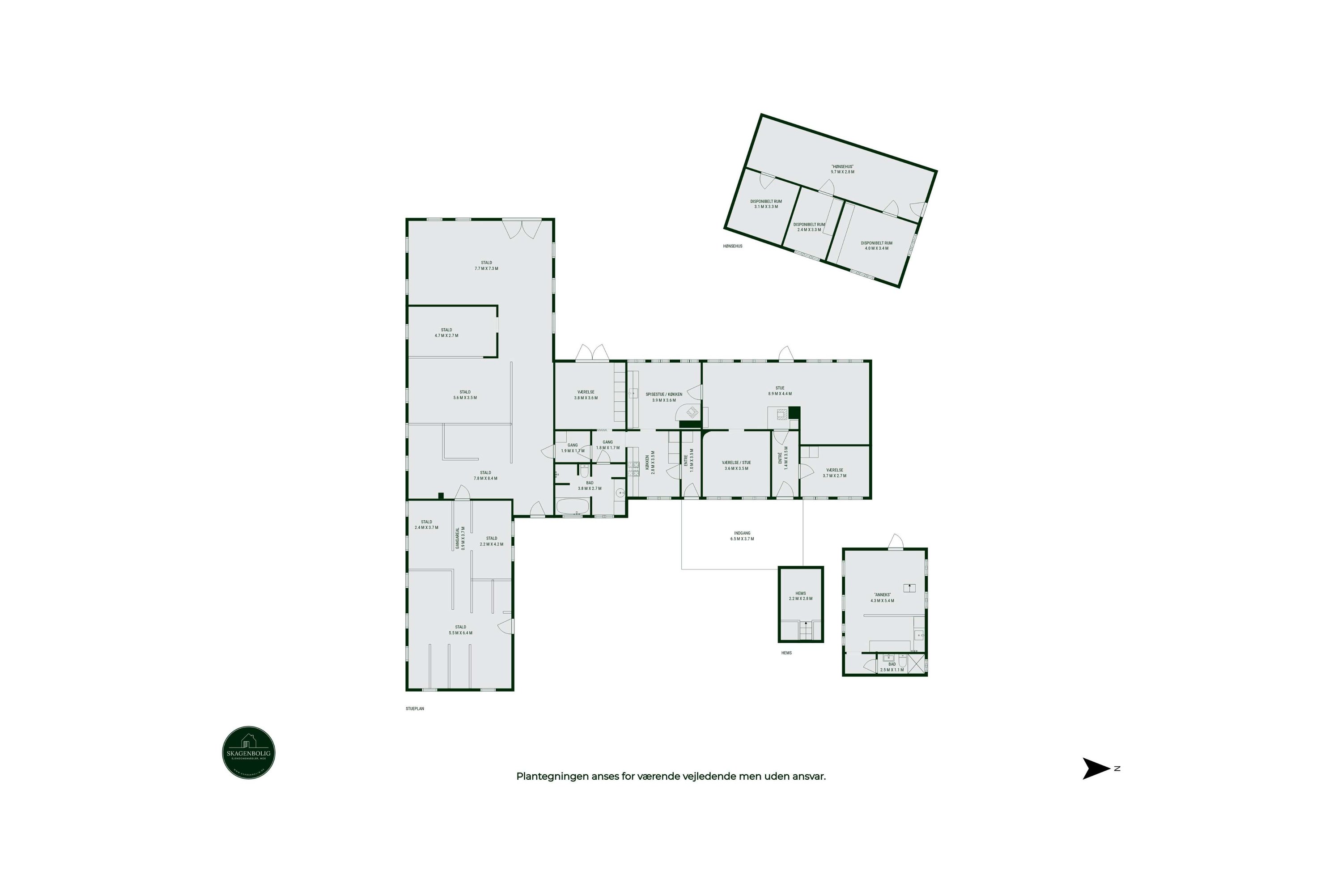 Tranevej 190, Hulsig, 9990 Skagen