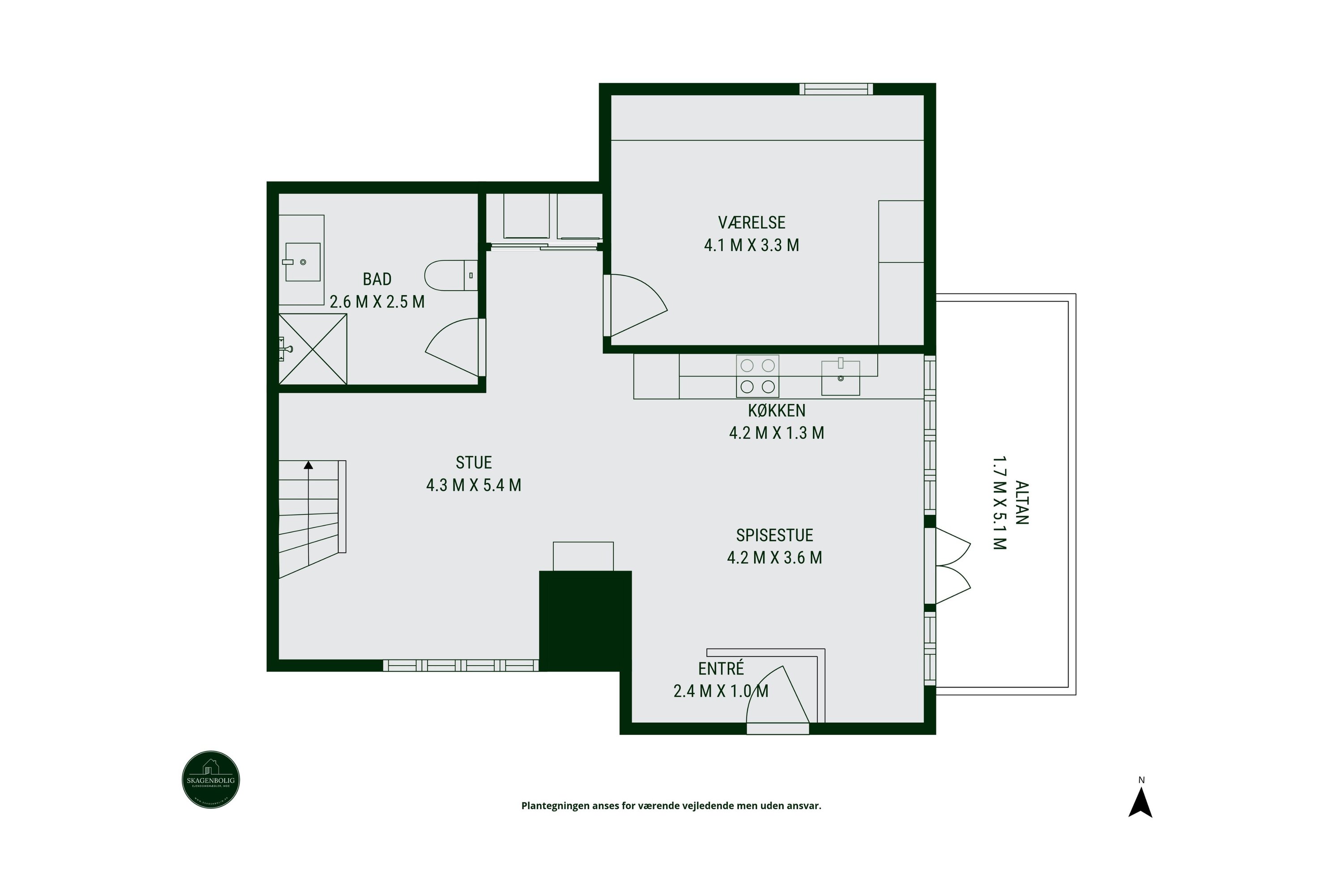 Hans Baghs Vej 23D, 2., 9990 Skagen