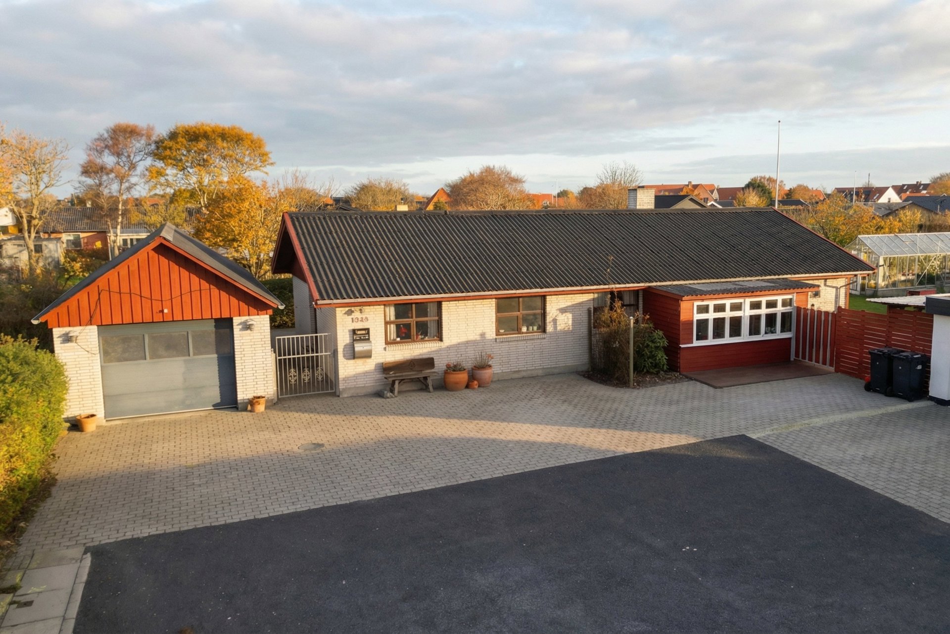 Familievenlig villa for enden af blind vej på Skagens attraktive træveje