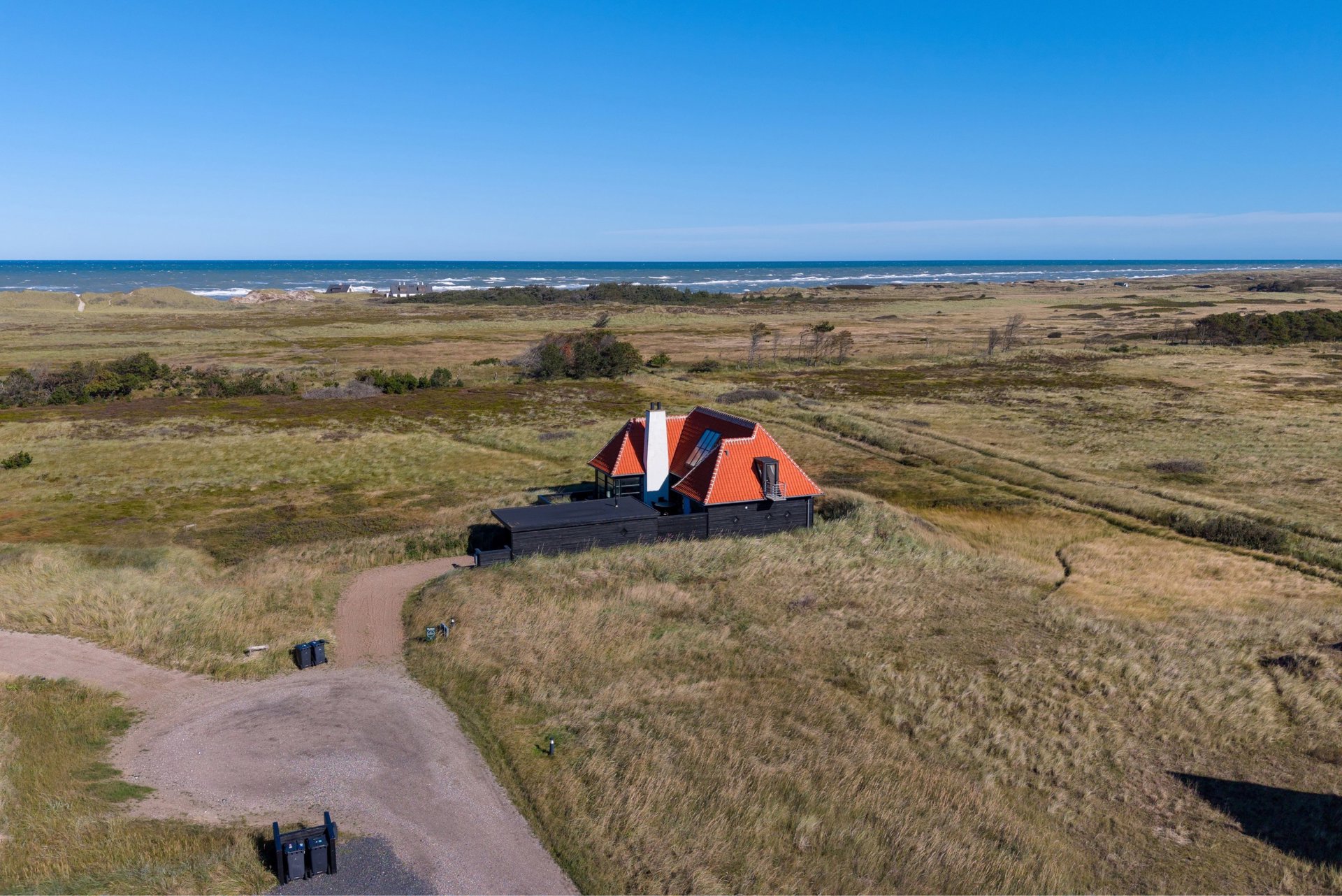 ET FRISTED MELLEM KLITTER, HIMMEL OG HAV